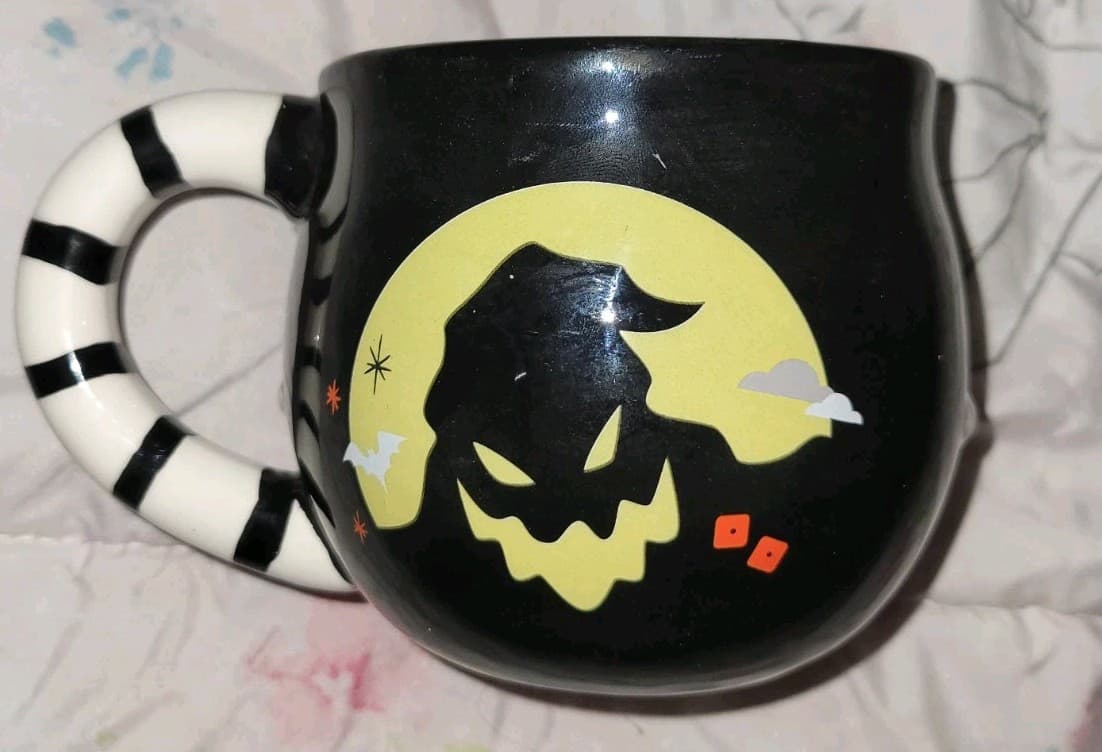 Nightmare Before Christmas OOGIE BOOGIE Shock Lock & Barrel Mug Cup NEW! 2021 - Image 1