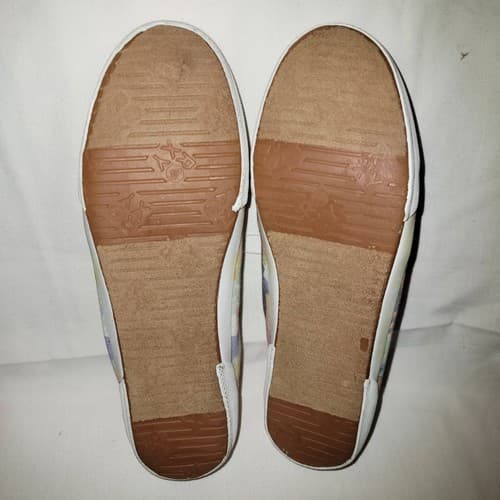 Roxy Santa Cruz Women’s 8.5 Canvas Floral Lace-Up Sneakers ARJS300156 - Thumbnail 7