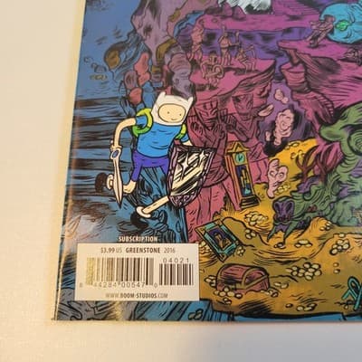 Adventure Time Comics #4 2016 KaBOOM! Finn and Jake Subscription Cover VF/NM - Thumbnail 3