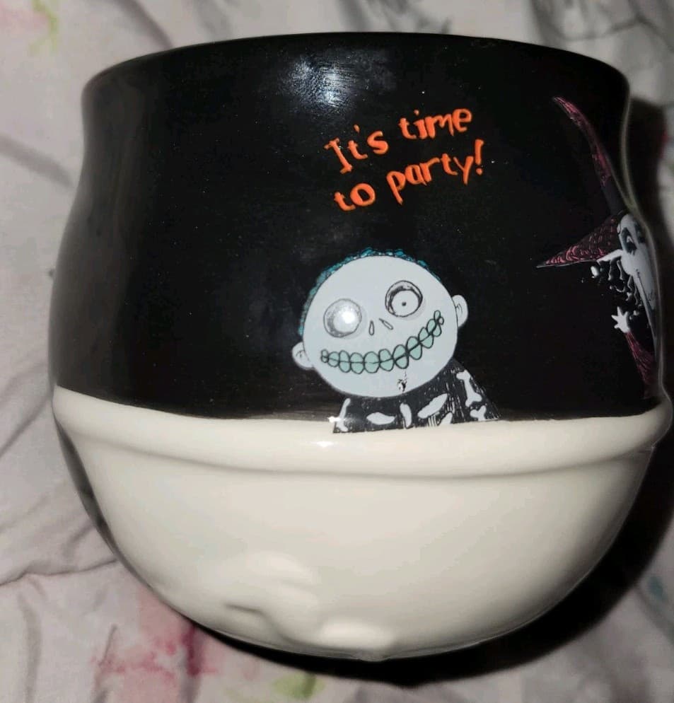Nightmare Before Christmas OOGIE BOOGIE Shock Lock & Barrel Mug Cup NEW! 2021 - Thumbnail 3