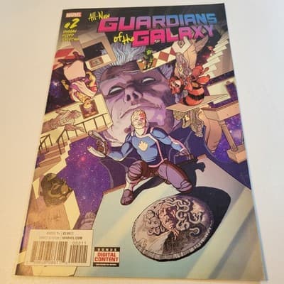 All-New Guardians of the Galaxy #2 2017 Marvel Comics VF/NM 1st Grandmaster - Thumbnail 2