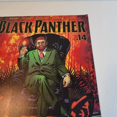 Black Panther #14 2017 Marvel Comics Coates Story VF/NM 1st Appearance Nehanda - Thumbnail 5