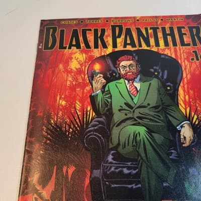 Black Panther #14 2017 Marvel Comics Coates Story VF/NM 1st Appearance Nehanda - Thumbnail 6