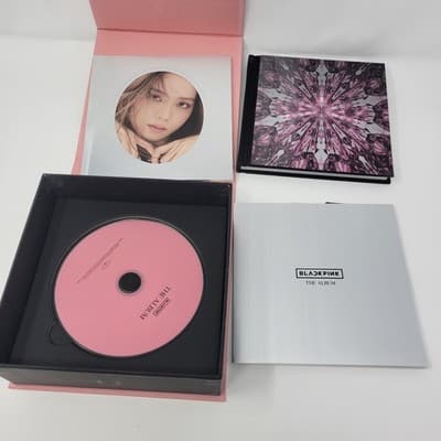 BLACKPINK The Album CD Box Set Version 2 Target Exclusive Pink Photobook Kpop - Image 1