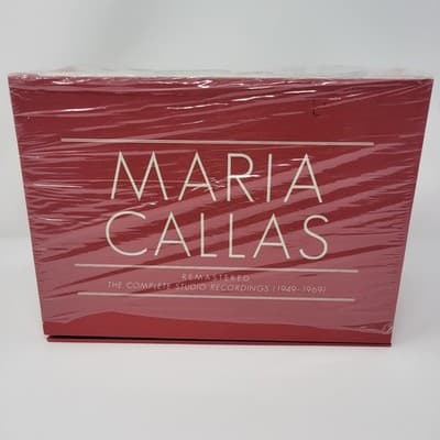 MARIA CALLAS Complete Studio Recordings CD Box Set 70 Disc Remastered Opera Coll - Image 1
