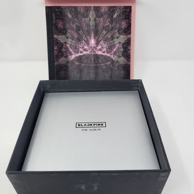 BLACKPINK The Album CD Box Set Version 2 Target Exclusive Pink Photobook Kpop - Thumbnail 11