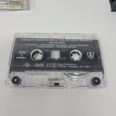 Carolyn Wonderland Groove Milk Blues Cassette Imperial Monkeys Rare - Thumbnail 6