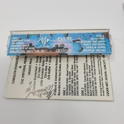 Carolyn Wonderland Groove Milk Blues Cassette Imperial Monkeys Rare - Thumbnail 7