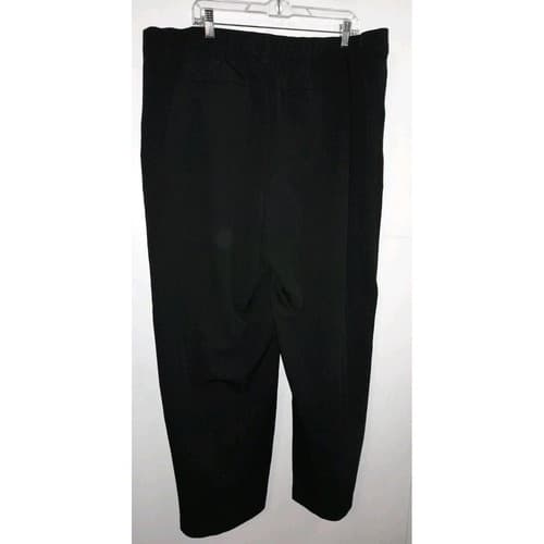 Studio by Torrid Wide Leg Black Career Trousers Plus Size 20 Mid Rise Pants - Thumbnail 4