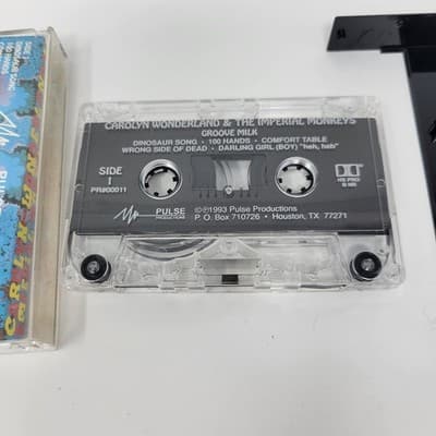 Carolyn Wonderland Groove Milk Blues Cassette Imperial Monkeys Rare - Thumbnail 5