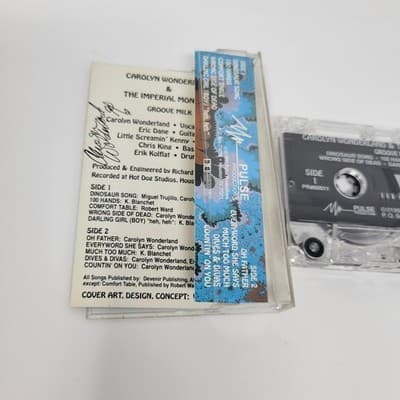 Carolyn Wonderland Groove Milk Blues Cassette Imperial Monkeys Rare - Thumbnail 4