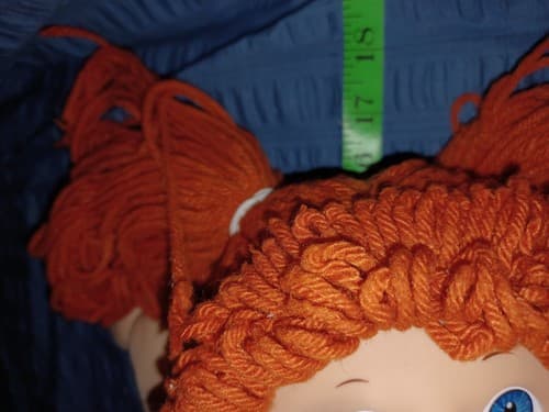 Vintage Cabbage Patch Kids 1978/1982 Doll Red Hair Blue Eyes 16" Tall - Thumbnail 10