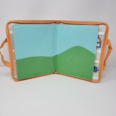 Busy Book Montessori Activity Felt Quiet Toddler Education Learning Panda Crate - Thumbnail 6