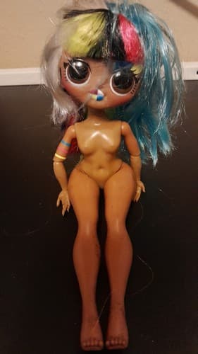 LOL Surprise OMG Lights ANGLES Fashion Doll & Miss Independent Blue Hair Set 2 - Thumbnail 3