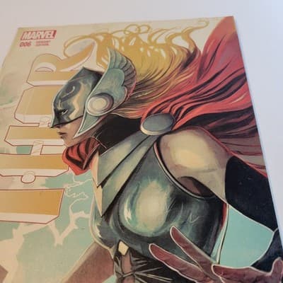 Thor #6 C Stephanie Hans Women of Marvel Variant Marvel Comics Jane Foster - Thumbnail 5