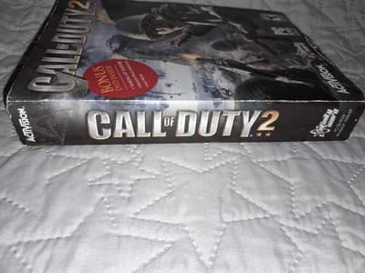 Call Of Duty 2 PC CD ROM 6 Disc Set Manual Slip Cover Bonus Disk #2 Vintage - Thumbnail 9