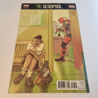Deadpool #33 2017 Marvel Comics VF/NM Secret Empire Tie-In Lopez Cover - Thumbnail 2