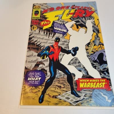 1963: The Fury #1 1993 Image Comics Alan Moore Story VF/NM Minor Key Parody - Thumbnail 3