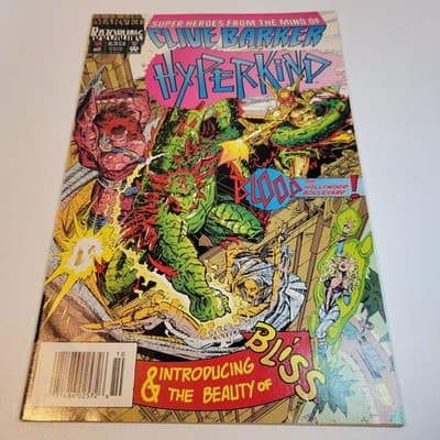 Hyperkind #2 VF/NM; Marvel | Clive Barker - w/Bag+Board - Thumbnail 2