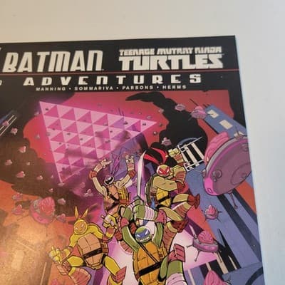 Batman TMNT Adventures #6 2017 IDW/DC VF/NM Final Issue Nickelodeon Variant - Thumbnail 5