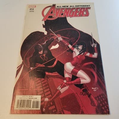 All-New All-Different Avengers #14 2016 Marvel VF/NM Civil War II Variant - Thumbnail 2