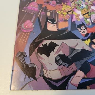 Batman TMNT Adventures #6 2017 IDW/DC VF/NM Final Issue Nickelodeon Variant - Thumbnail 3