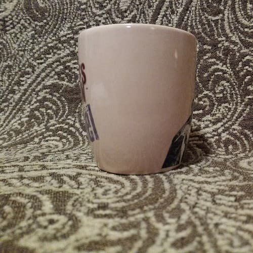 James Deam Ceramic Shot Glass Mug Cup 2008 CMG American Rebel 2 1/2" Rare - Thumbnail 3