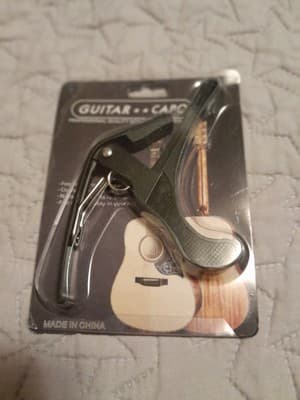 Guitar Capo, Black, For 6 String Guitar Accessory New - Image 1