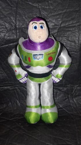 Disney Pixar Toy Story BUZZ LIGHTYEAR 10" Space Ranger Plush Stuffed Doll Toy - Image 1