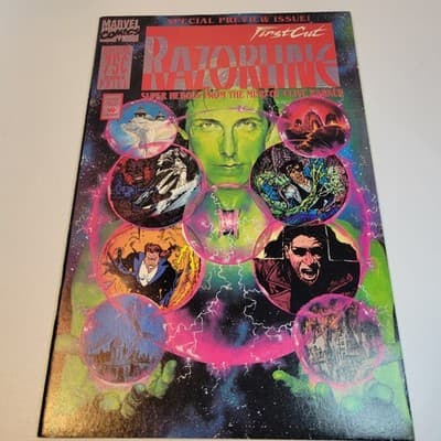 Razorline First Cut #1 1993 Marvel Comics VF/NM Clive Barker Preview Issue - Image 1