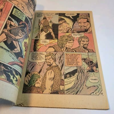Korg 70,000 B.C. #2 1975 Charlton Comics VG/FN Minor Key Hanna-Barbera Adaptatio - Thumbnail 6