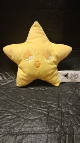 Disney Pixar Pier La Luna Plush Star Stuffed Toy Yellow 6.5" - Image 1