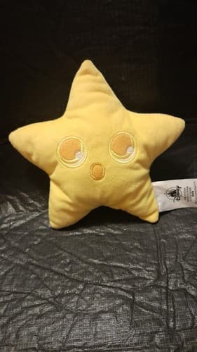 Disney Pixar Pier La Luna Plush Star Stuffed Toy Yellow 6.5" - Thumbnail 3