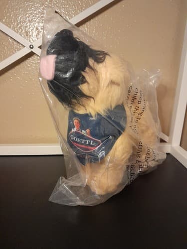 Goettl Air Conditioning Wheaton Terrier Dog Mascot Sadie Plush Brown 9" - Image 1