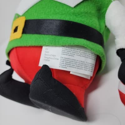 ILLUMINATION Minions Christmas Elf Plush Stuart Candy Cane Holiday ILLUMINATION - Thumbnail 10