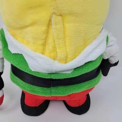 ILLUMINATION Minions Christmas Elf Plush Stuart Candy Cane Holiday ILLUMINATION - Thumbnail 6