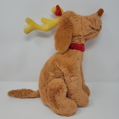 Kohl’s Cares Max Plush 12" Dr. Seuss Grinch Movie Dog Brown Stuffed Animal Toy - Thumbnail 8