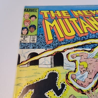 New Mutants #9 1983 Marvel VF Minor Key 1st Selene Cameo Claremont Black Queen - Thumbnail 4