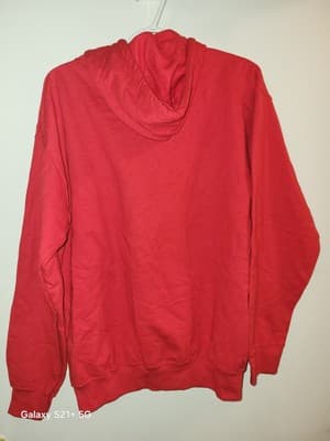 Joe's Crab Shack Red Hoodie Have A Crab And A Smile! Joes Stuff M $35.99 NWT - Thumbnail 6