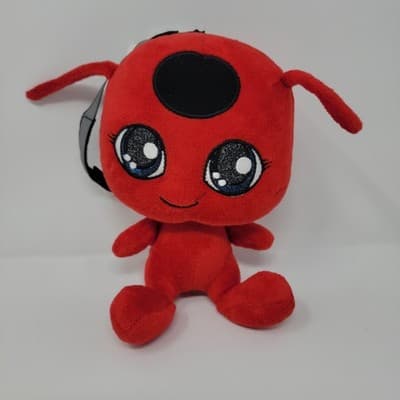 Miraculous Ladybug Tikki Kwami Plush Spirit Halloween Exclusive Adjustable Strap - Image 1