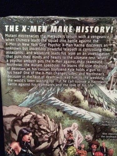 Astonishing X-Men: Northstar Wedding Marvel HC Hardcover SEALED - Thumbnail 4