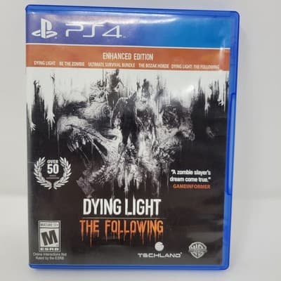 DYING LIGHT The Following PS4 Enhanced Edition Zombie Survival Game - Image 1
