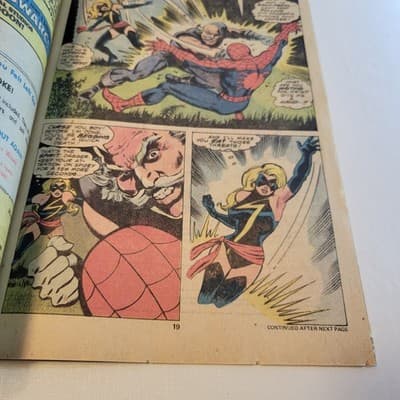 Marvel Team-Up #77 1979 Marvel Comics FN Spider-Man Ms Marvel vs Silver Dagger - Thumbnail 12