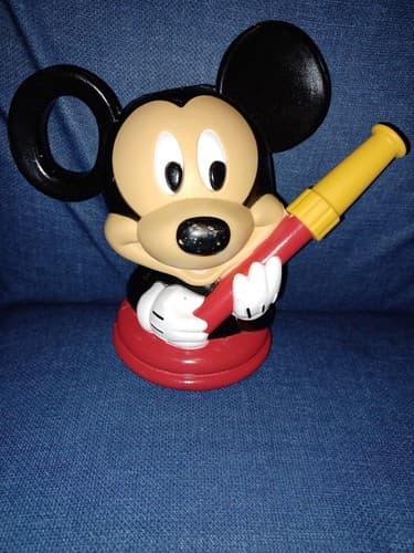 Vintage Mickey Mouse Watering Can Disney Midwest Quality Gloves brand - Image 1