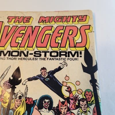 The Mighty Avengers #249 1984 Marvel Comics FN Thor Hercules Fantastic Four - Thumbnail 5