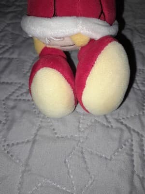 Super Mario Bros 8" Red Shoes & Shell Paratroopa Koopa Stuffed Animal Plush Toy - Thumbnail 6