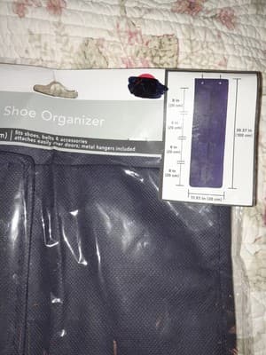 Closet Essentials 8 Pocket Shoe Organizer - Thumbnail 2