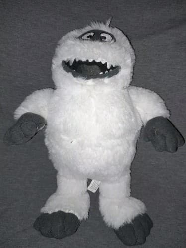 RUDOLPH THE RED NOSED REINDEER RARE Black and White Abominable Snowman Plush - Thumbnail 2