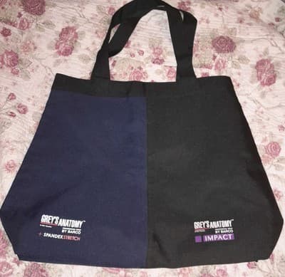 Greys Anatomy Nursing Tote Bag by Barco Made Of Impact & Spandex Stretch fabric - Thumbnail 2