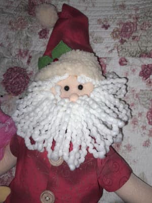 Beach Santa Claus Plush Long Legs w Pink Flamingo 21" Christmas Vacation HTF NOS - Thumbnail 2